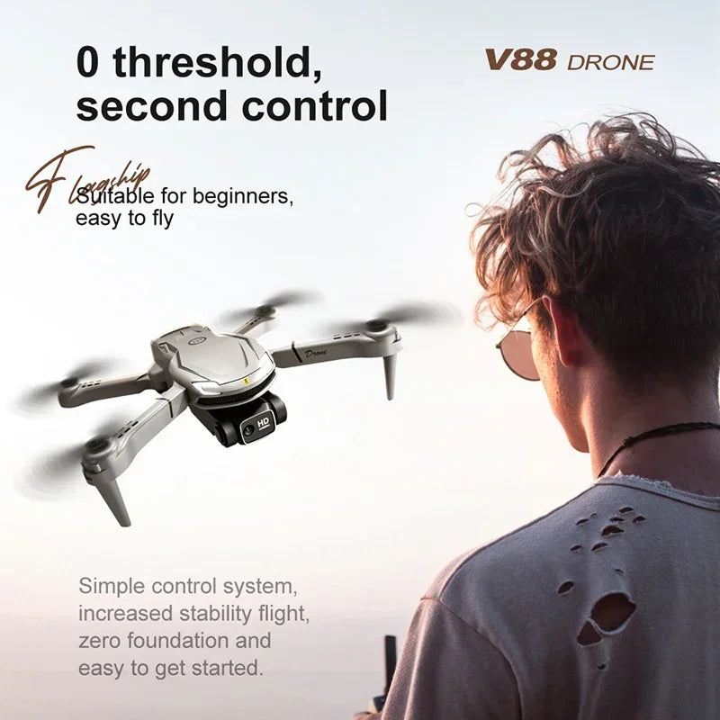 Drone V88 Profissional Camera 8K