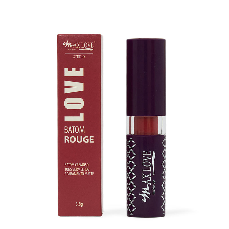 Batom Rouge Efeito Matte Cor 350 ao 357 Max Love cor:ML351357-BA-350