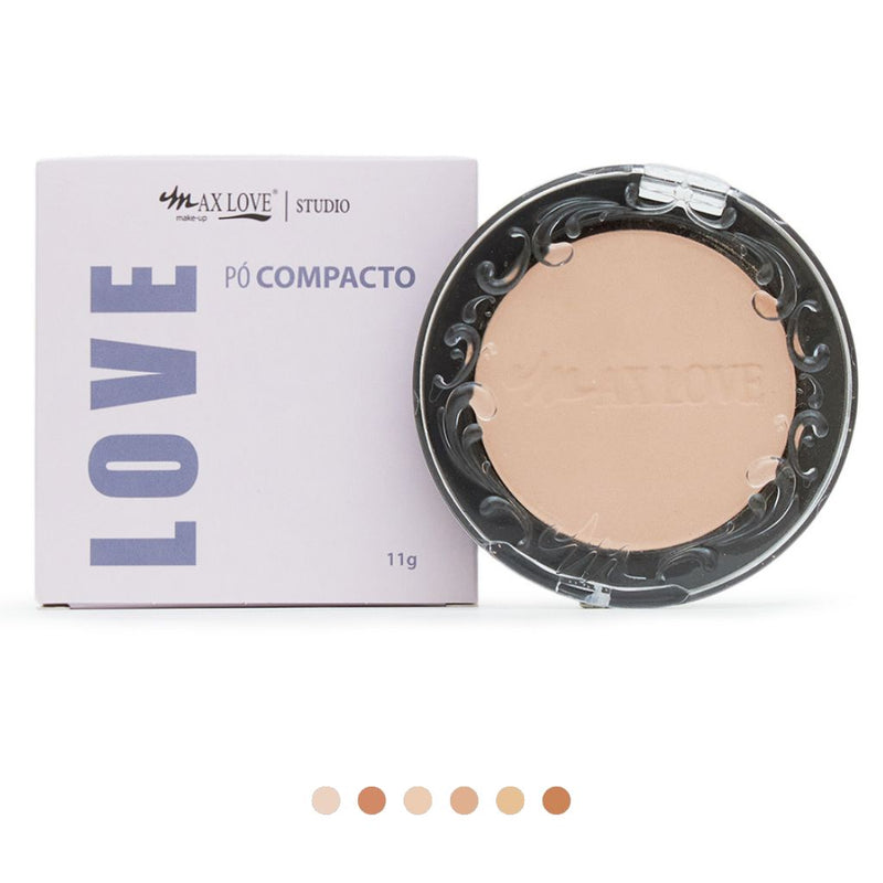 Pó Compacto Cor 07 ao 24 Max Love (ML007024-PO)