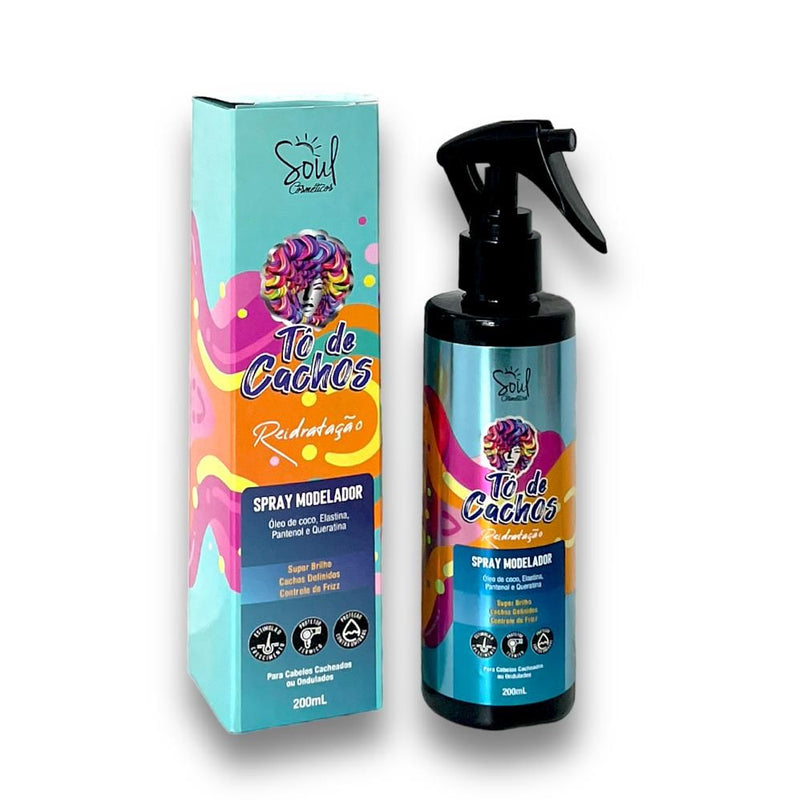 Spray Modelador Tô de Cachos 200ml Soul Cosméticos (SC-013251)