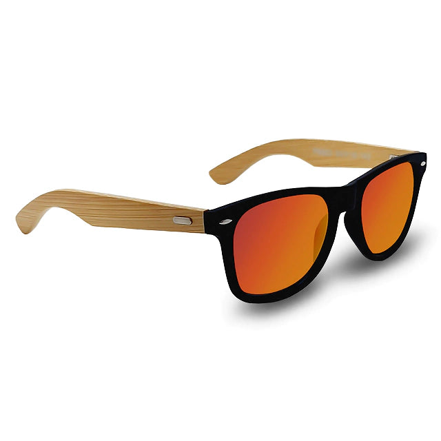 Óculos de Sol Bambu Polarizado Proteção UV400 - 2W312216 Cor: Laranja (p6002d